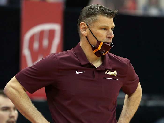 Loyola Chicago coach Porter Moser